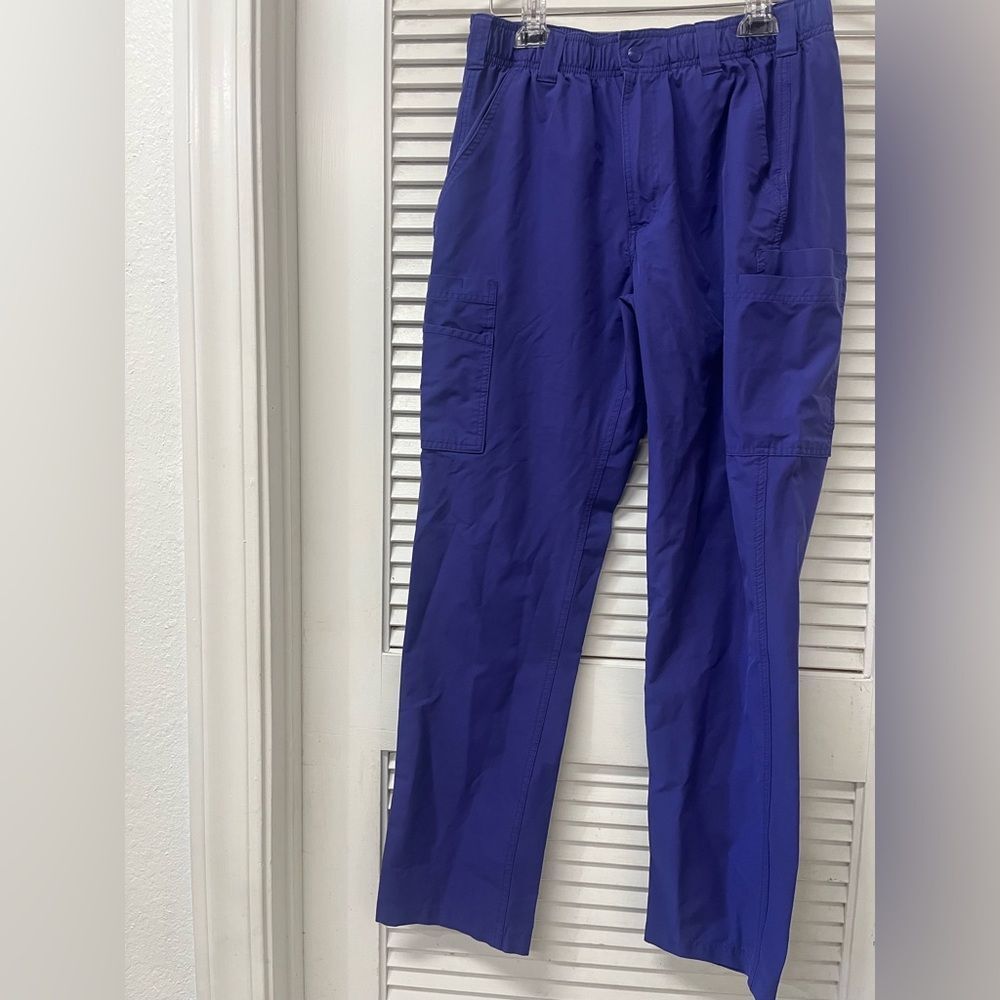 LOTof 2✨ MEDIUM ✨CATHARTT Cargo  scrub/work Pants ✨purple c66113